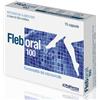 Fleboral 100, 15 Capsule Soft, Trattamento Prolungato, Integratore Microcircolo con Azione Booster per Gambe Pesanti e Gonfie, Vene Varicose, Capillari Rotti con 100 mg di Semi di Vitis Vinifera