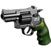 E-THOL Pistola giocattolo Revolver per bambini | lanciatutto soft head | rotazione a 6 colpi | espulsione manica a un pulsante | Include munizioni soft head | età 3+ | Sicuro e realistico (nero)