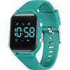 Timever orologio digitale bambina bambini con contapassi,sveglia,cronometro,luce,data-orologio per ragazzi e ragazze senza app e telefono con cinturino in silicone