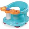 Foppapedretti Seggiolino Da Bagno Tuffetto ,30x38.5x24.5 cm, per Bambini fino a 13 Kg, Dotato di davanzalino con giochini e pompetta spruzza acqua, Bracciolo di protezione, Arancio Azzurro