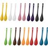 Ksnowqi 20 Pezzi Cucchiai per Uova in Porcellana, 12cm Cucchiaini da Caffè Particolari, Colori Cucchiai in Ceramica per Tè, Cucchiaio per Dessert, Caffè, Marmellata e Yogurt