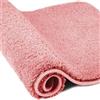 wyewye Tappetino da bagno in microfibra super assorbente, 2 cm di spessore, Rosa, 60 x 120 cm