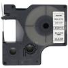 BROVACS 1 confezione nero su nastro trasparente compatibile per DYMO D1 40910 9 mm 3/8 OPA2110