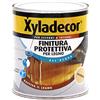 Xyladecor FINITURA PROTETTIVA ALL' ACQUA per Legno da Interni ed Esterni, Incolore Lucido Trasparente 750ML, 750 ML