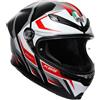 AGV - Casco AGV - Casco K6-S Karve Matt Nero / Bianco / Rosso