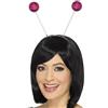 Smiffys Cerchietto con palline glitterate, rosa
