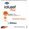 IALUSET Garza ialuset plus impregnata di crema di acido ialuronico 0,05%, di sulfadiazina argentica 1%, macrogol, glicerolo e acqua 10 x 10 cm 10 pezzi