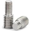 SEIDER 2/5/10 pz M3 M4 M5 M6 M8 M10 M12 M14 M16 304 Adattatore Filettato In Acciaio Inox Filettatura Esterna Doppia Testa vite di trasferimento(2pcs M10x25-M14x25)