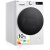 LG F4DR6011AGW - Lavatrice intelligente per asciugatrice, 11/6 kg, AI Direct Drive, 1400 giri/min, carico frontale, TurboWash 360°, vapore vapore, serie 600, bianco