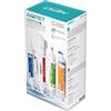 AQPET OSMOSY4 mpianto Osmosi 4 Stadi con Resina per Produzione di Acqua osmotica per Acquario - Membrana da 50 Galloni (190 Litri) / Giorno per Acquari, Bianco