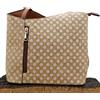 Elevanty Borsa zaino in sughero naturale, borsa convertibile in zaino con manico sottile Ecologico, vegano e biodegradabile., Marrone/Bianco, S