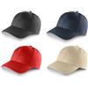 hi!dea™ Cappellino in cotone spazzolato adulto 6 pannelli (65% riciclato) RYAN personalizzate o neutre