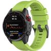 GIOPUEY Cinturini Compatibile con Fenix 8 47MM/Fenix E 47MM, Morbido Silicone Cinturino [Resistente all'Usura] [Traspirante] - Lime Colored