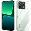 HS Products HSP Cover per Xiaomi 13 Pro - Antiurto e Perfettamente Aderente | Custodia in Silicone TPU con Microdots Anti-Ingiallimento e Protezione Fotocamera - Trasparente