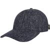 Borsalino Cappellino Herringbone Wool Mix Donna/Uomo - Made in Italy lana berretto baseball cappello invernale con visiera, fodera, Chiusura a strappo, chiuso dietro, visiera autunno/inverno Inverno -