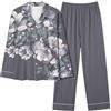 Generic Pigiama Invernale Donna in Pile Pigiami Bottoni Davanti Donna Pigiama Gatto Donna Pigiama Corto con Bottoni Donna Pigiama con Leggings Pigiama Donna Fantasia Pigiami Autunnali Pigiama Donna Cotone