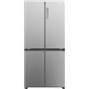 HAIER Cube 83 Serie 3 HCR3818ENMM frigorifero side-by-side Libera installazione 467 L E Acciaio inossidabile