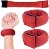fuxunamz Pesi Polso, 2 Pezzi Polsiere Palestra, Polsiere Pesi per Corsa, Fitness, Yoga, Pilates, Aerobica, per Uomini e Donne, Fitness Braccialetto Set