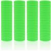 PIDOUDOU 100 pezzi di elastici per capelli da donna, elastici per capelli per ragazze, elastici per coda di cavallo, elastici per capelli elastici per donne ragazze (verde)