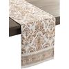Maison d' Hermine Runner da tavola Allure in 100% cotone per feste cene festività cucina Ringraziamento / Natale (50cm x 150cm)