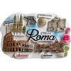GMM Magnete Decorativo Roma, Souvenir Italiano con Colosseo e Monumenti Storici, Fontana di Trevi, Vaticano