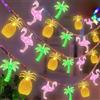 TaimeiMao Guirlande Luminose Estiva, 3 M 20 LED Catena Luci Estiva, Tema Spiaggia Fairy Lights per Feste Hawaiane Al Chiuso E All'aperto, Feste Estive [Classe di efficienza energetica F]