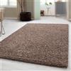 Carpetsale24 Shaggy Tappeto Salotto Moderno Grande 300x400 cm Mocca - Tappeto per scendiletto Camera da Letto, Cucina y Soggiorno - Tappeto Fluffy y Morbido, Monocromatico, facile manutenzione