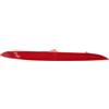 Ldafava Reflector Bumper Posteriore Professional Sicride Driving OE OE Stanrd ABS in plastica per F26 X4 Serie 2014 2016 (Sinistra 63147338807)
