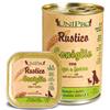 Unipro Rustico Coniglio, Orzo e Farro - Cibo Umido Cani, 400g Prezzo x 24 unità