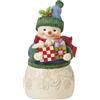 Enesco Heartwood Creek By Jim Shore - Statuetta pupazzo di neve con regali