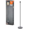 LEDVANCE Lampada da terra decorativa con attacco E27, stelo corto (altezza 78 cm), grigio scuro, con cavo di alimentazione da 1,8 m, perfetta abbinata alla lampada LED OSRAM 1906 disponibile a parte