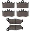 Yerbay Pastiglie freni Anteriore/Posteriore per BMW R 1200 GS 2002-2012/ R 1150 RT 2000-2006/ R 1200 GS Adventure 2005-2012/ R 1200 RT 2003-2013/ R 1200 S 2006-2010/ R 1200 ST 2003-2008