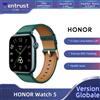 Honor Versione globale HONOR Watch 5 Smartwatch Monitoraggio GPS preciso Scansione rapida della salute Ampio display da 1,85 pollici GPS supportato IP68 - Black