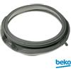 Beko 2466300328 Guarnizione giunto elastico per lavatrice incasso WITC7612B0W - DOOR HOOD RUBBER ASSY - Ricambio originale