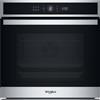 Whirlpool Forno Elettrico da Incasso Ventilato Multifunzione con Grill Idrolitico 73 Litri 60 cm Classe A+ con Cottura a Vapore colore Nero e Inox - WOI4IS8HM0XA