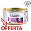 Exclusion Cat Hypoallergenic Adult Maiale e Patate - Lattina Da 85 Gr - CONFEZIONE RISPARMIO
