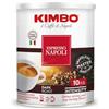 Kimbo Caffè Macinato, Miscela Espresso Napoli, Intensità 10/13, Tostatura Scura, Barattolo in Metallo, 250 gr