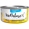 Wenature pollo con crema di formaggio in acqua 85gr