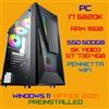 NVIDIA PC Gaming Entry Level i7-16GB SSD500GB Nvidia GT730-4GB Windows 11 + Office 2021
