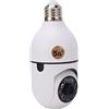 Walfront Telecamera Portalampada Telecamera con Lampadina WiFi da 2,4 GHz e 5G Telecamera di Sicurezza Wireless a 360 Gradi Telecamera di Sorveglianza Domestica Intelligente