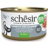 Schesir Cat Complements Lattina Multipack 12x70G TONNETTO CON CALAMARI