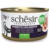 Schesir Cat Complements Lattina Multipack 12x70G TONNETTO CON DENTICE