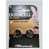 Duracell electronics CR Serie 3 V Litio CR1616/CR1620/CR2016/CR2025/CR2032/CR2430/CR2450 (2 X CR2032)
