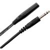 Plugger Câble Jack femelle/mâle stéréo 1,50 m Noir