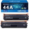 MYCARTRIDGE 44A CF244A Compatibile per HP Laserjet Pro MFP M28w M28a M28 M15w M15a M15 M28-M31 M14-M17 (2 Nero)