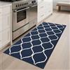 COSY HOMEER Tappeto Cucina 60 x 120 cm, Tappeti Cucina Antiscivolo Lavabili Moderni, Tappeto Per Cucina Corridoio Porta Comodino, Tappetino Cucina Passatoia Pratica, Blu