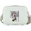 Disney Topolino e Minnie viaggiano per il mondo New York Borsa da toilette adattabile verde 29x21x15 cm ABS rigido 9,14 l 0,8 kg