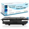 ASEKER TK3160 TK-3160 Cartuccia del Toner Compatibile per Kyocera P3145dn | 12500 Pagine per Kyocera Ecosys M3145dn M3145idn M3645dn M3645idn P3045dn P3050dn P3055dn P3060dn （Nero）