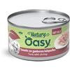 Oasy KIT 12x Oasy Natury Soft Jelly Tonnetto con Gamberone per Gatti - 85 g, 12 pezzi - PREZZO A CONFEZIONE