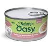 Oasy KIT 6x Oasy Natury Soft Jelly Pollo e Prosciutto per Gatti 85g - 85 g, 6 pezzi - PREZZO A CONFEZIONE